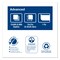 Tork Tork Advanced Soft Minifold Dispenser Napkins, 1-Ply, 13" x 12", Natural, 6000 / carton, PK6000 D826E - alternate 2